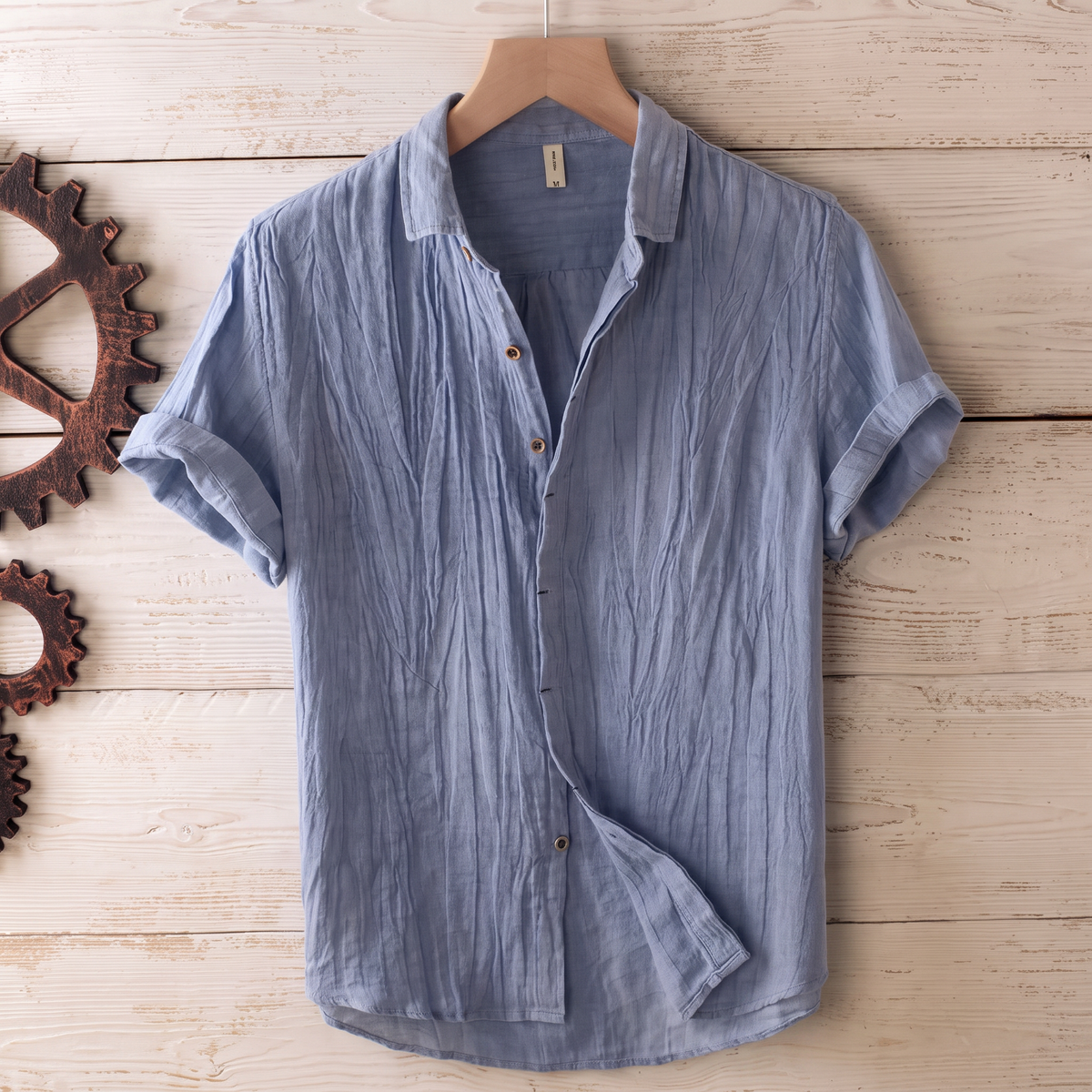 Classic Coastal Shirt - Blue