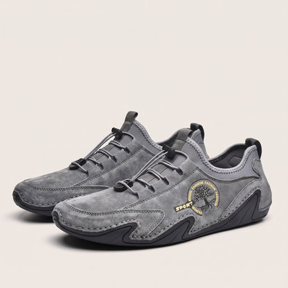 Classic Driving Shoes - Grey