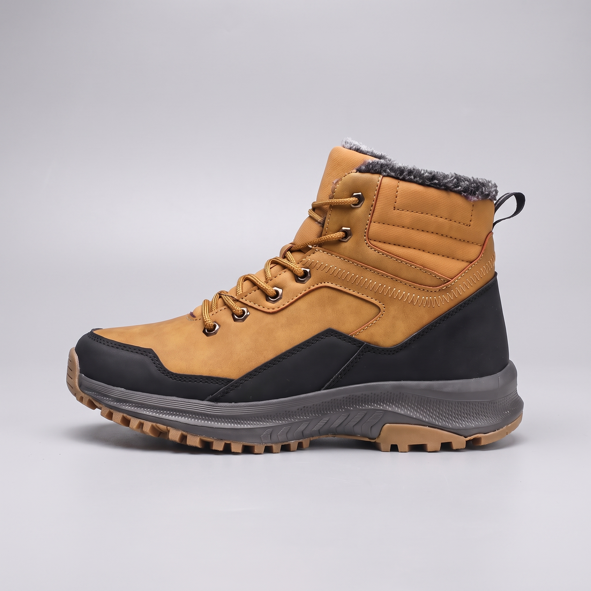 Classic Warm Hiking Boots - Brown