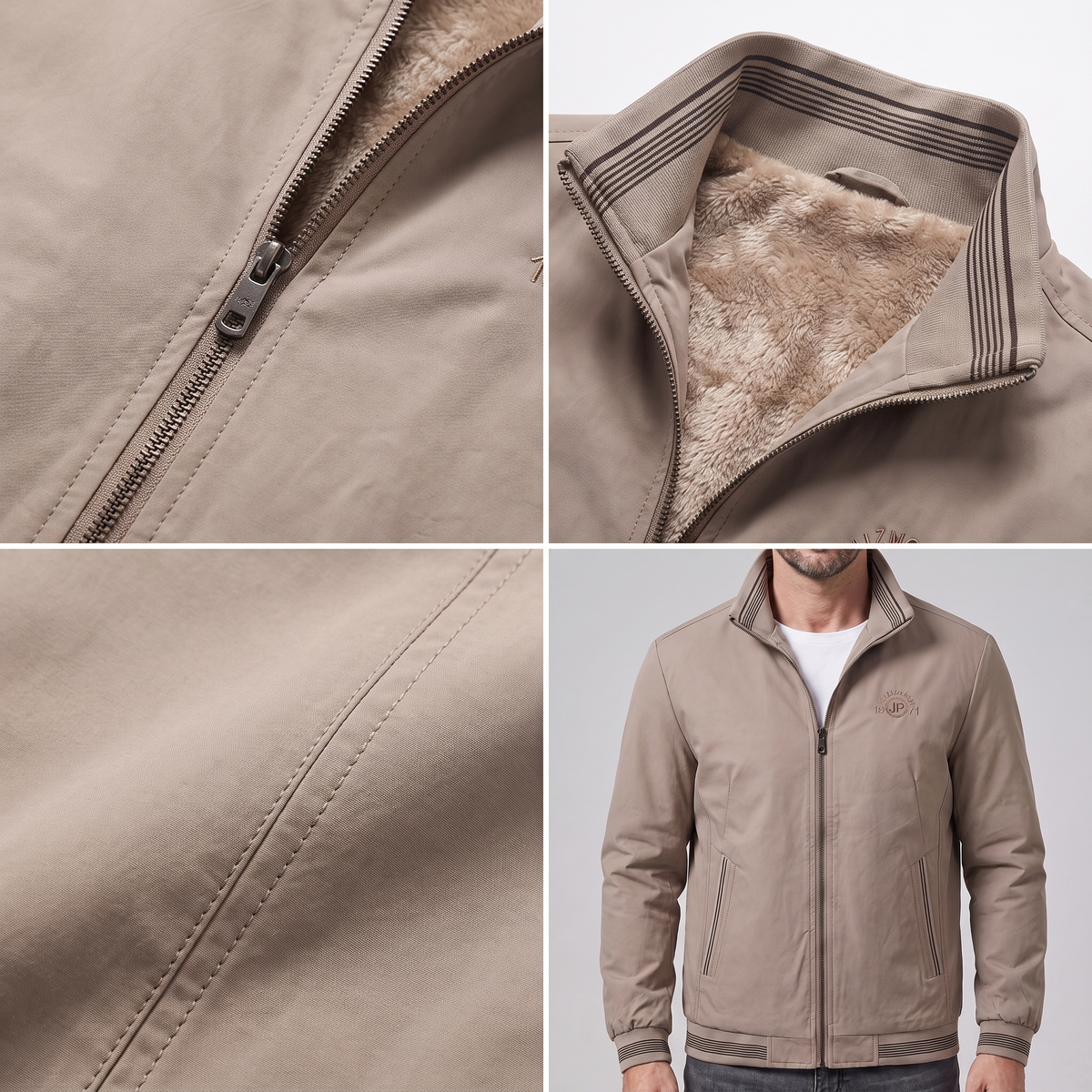 Classic Sherpa Lined Jacket
