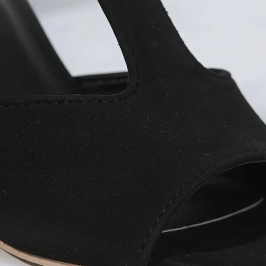 Classic Suede-Look Heels