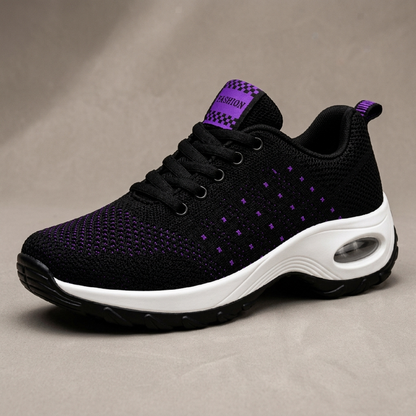 Cloudmere Flex Comfort Shoes - Black Purple