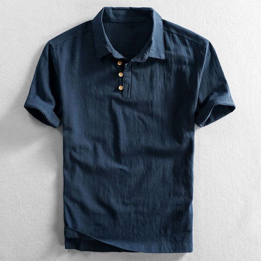 Coldham Relaxed Polo - Dark Blue