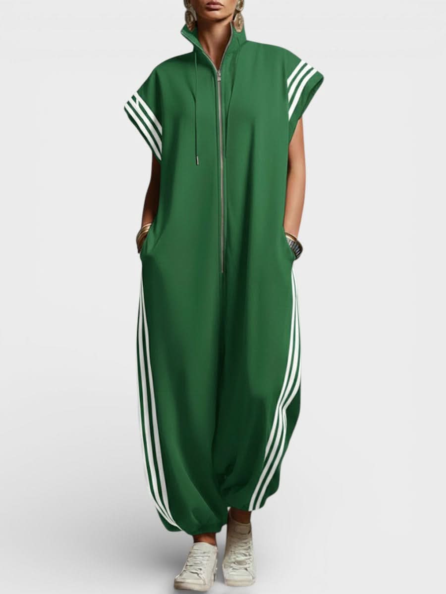 Colette Tailored Jumpsuit - Green