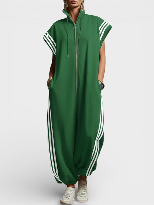 Colette Tailored Jumpsuit - Green