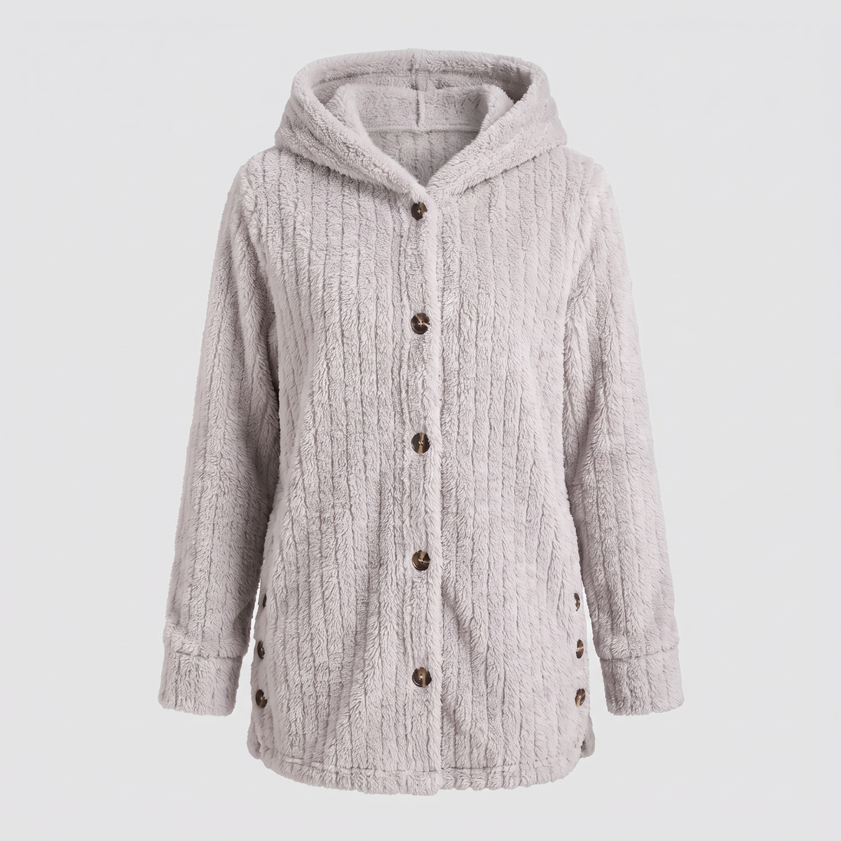 Comfort Layer Hooded Jacket - Apricot