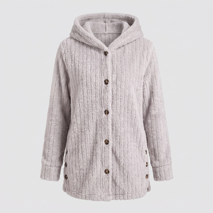 Comfort Layer Hooded Jacket - Apricot