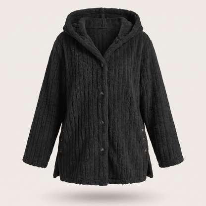 Comfort Layer Hooded Jacket - Black