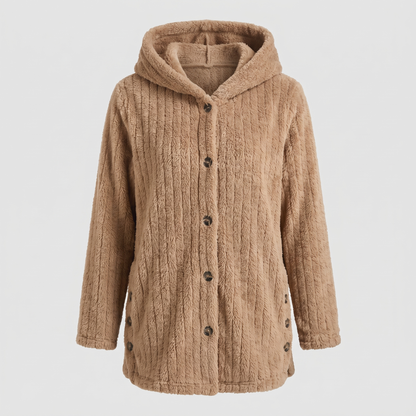 Comfort Layer Hooded Jacket - Camel