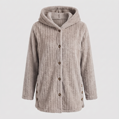 Comfort Layer Hooded Jacket - Light Grey