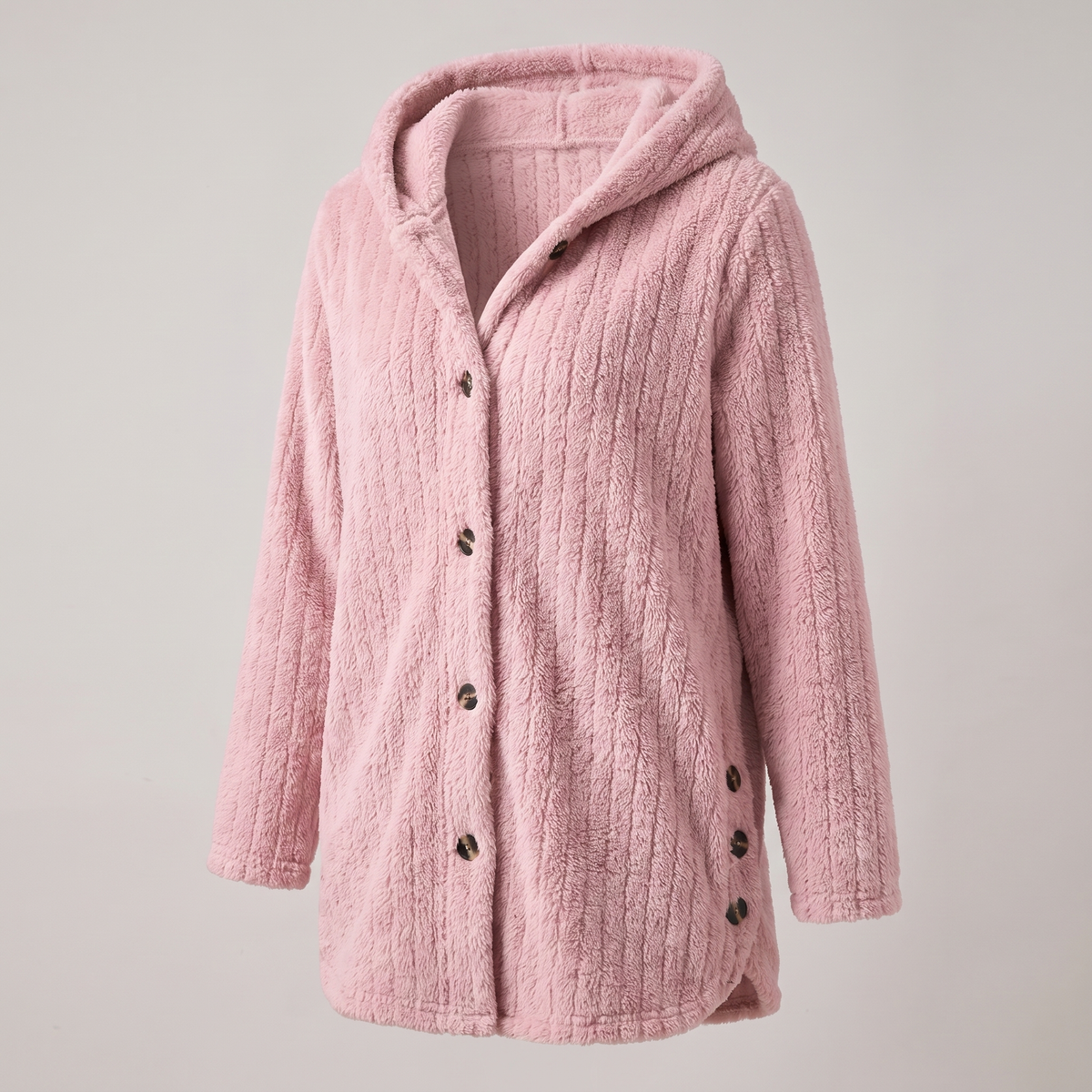 Comfort Layer Hooded Jacket - Pink