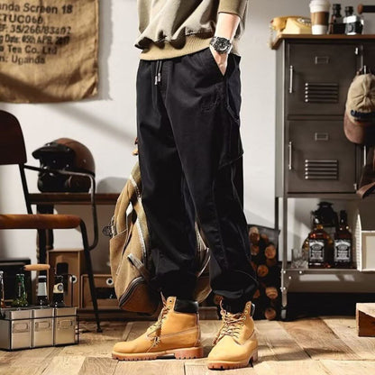 Aaron Cargo Pants - Black