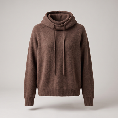 Cora Cosy Hoodie - Mocha