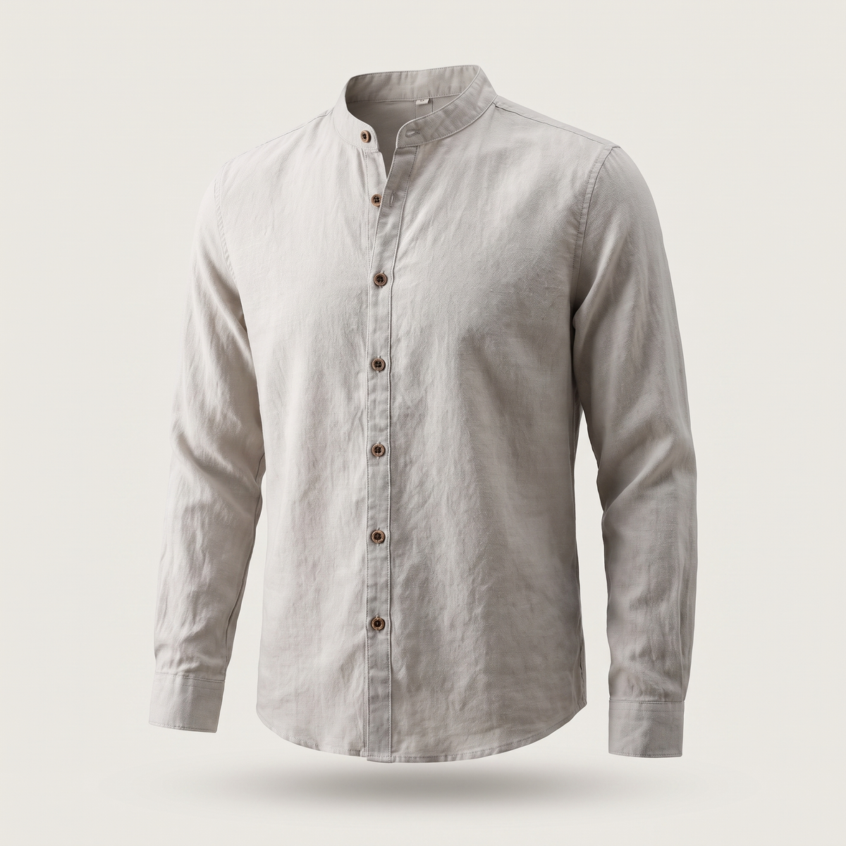 Premium Corden Linen Shirt - Grey