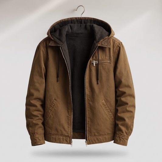 Corvin Lined Jacket - Brown