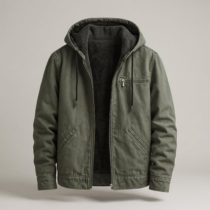 Corvin Lined Jacket - Green