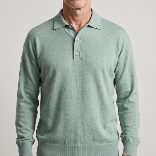 Corvin Wool Polo Shirt