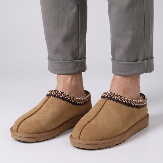 Cosy Faux Fur Lined Winter Slippers