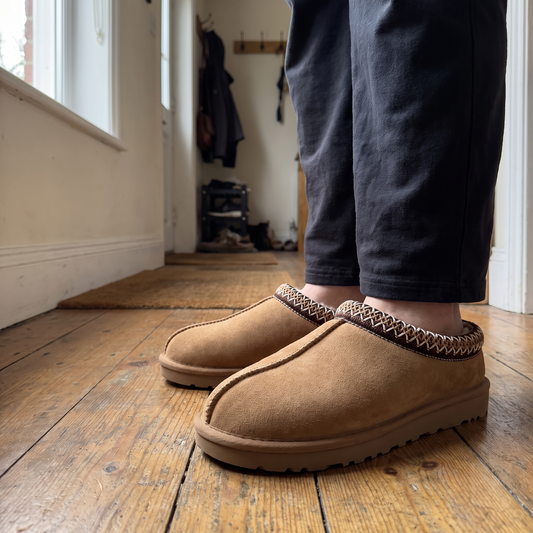 Cosy Faux Fur Lined Winter Slippers
