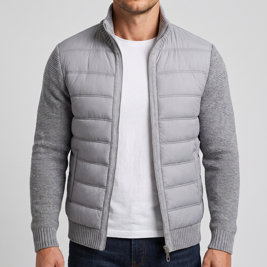 Cosy Textured Padded Jacket