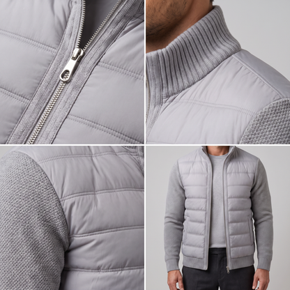 Cosy Textured Padded Jacket