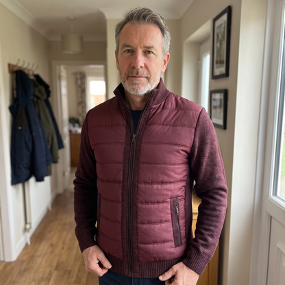 Cosy Textured Padded Jacket