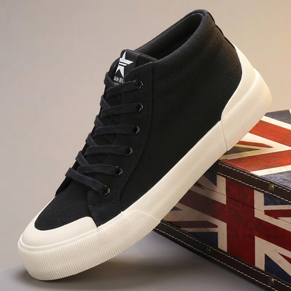 Dalston Urban Canvas Trainers - Black