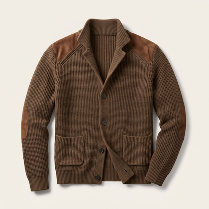 Davenport Knitted Blazer - Brown