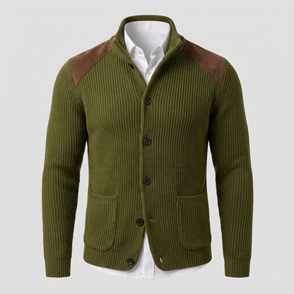 Davenport Knitted Blazer - Green