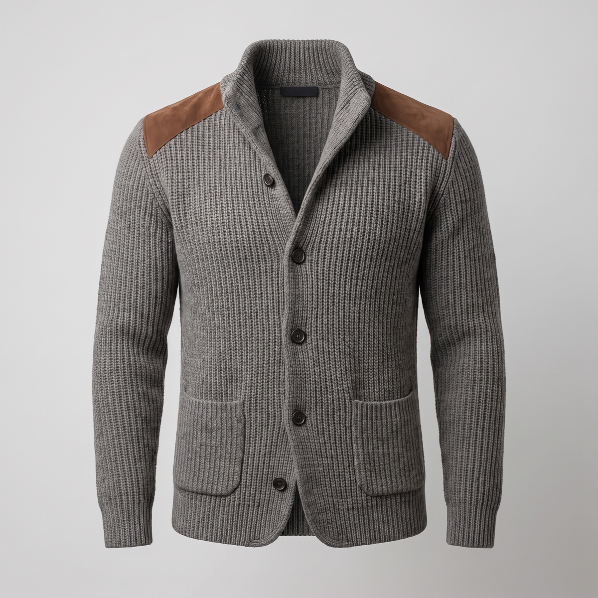 Davenport Knitted Blazer - Grey