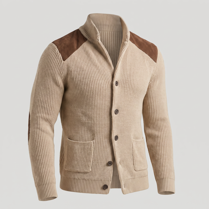Davenport Knitted Blazer - Khaki