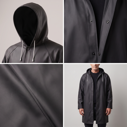 Dryguard Long Hooded Raincoat