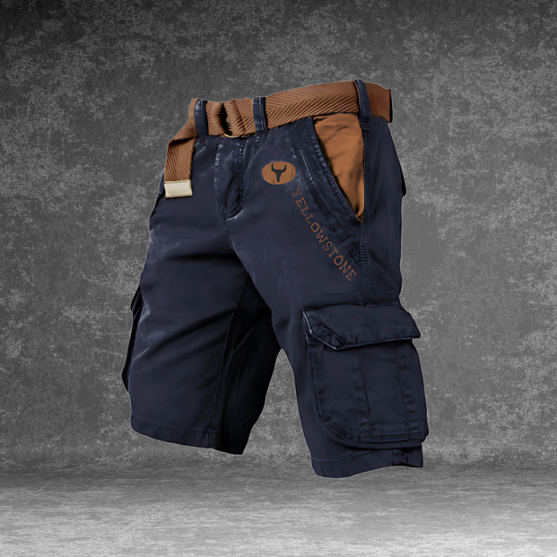 Dunmere Utility Shorts - Navy Blue