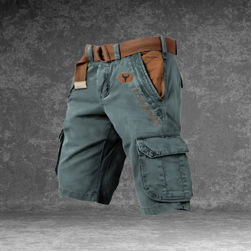 Dunmere Utility Shorts - Pale Blue