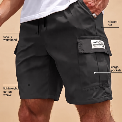 Dunstan Lightweight Cargo Shorts