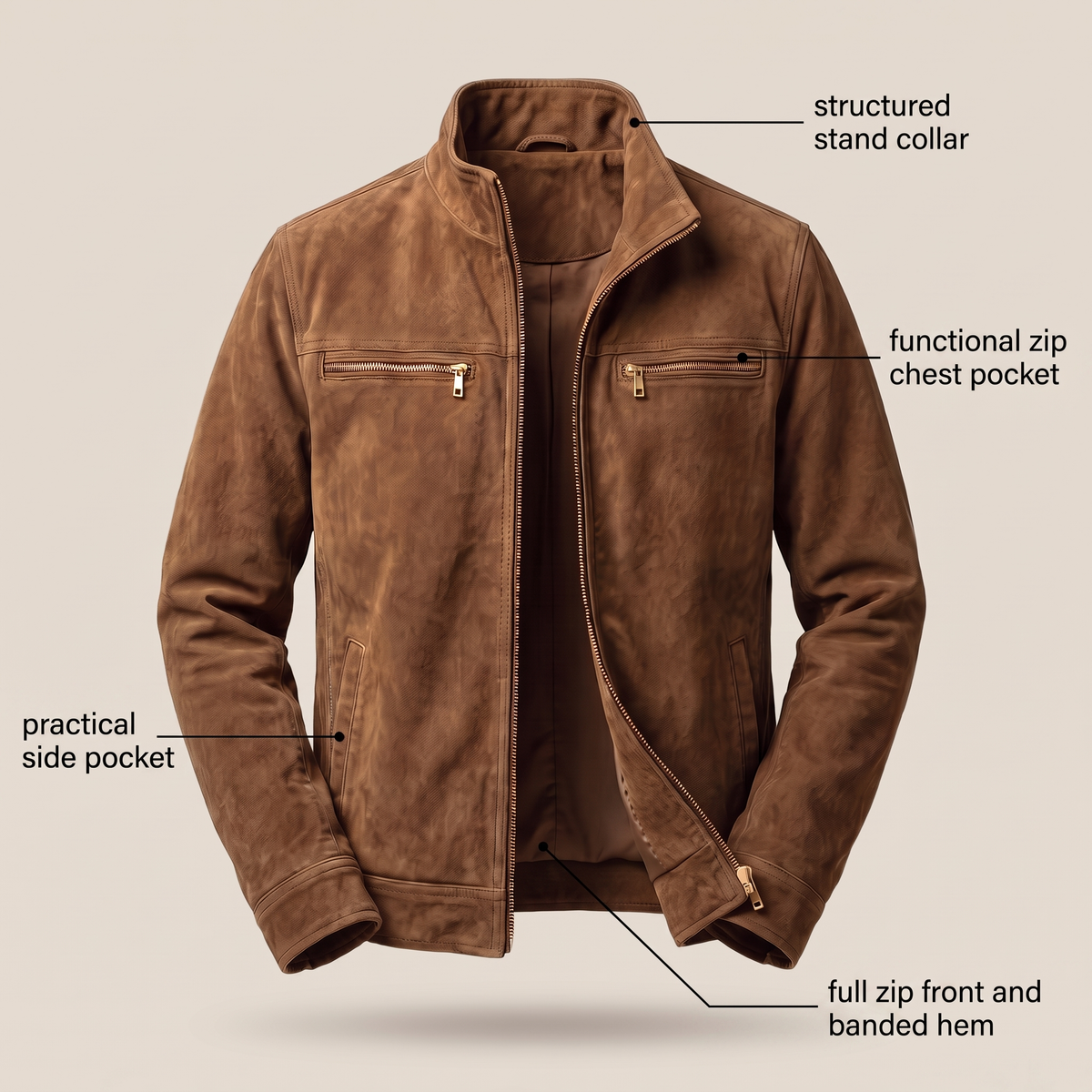 Durable Everyday Zip Jacket
