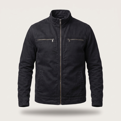 Durable Everyday Zip Jacket - Black