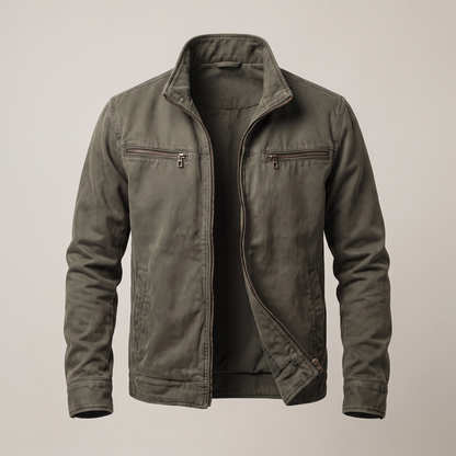 Durable Everyday Zip Jacket - Green