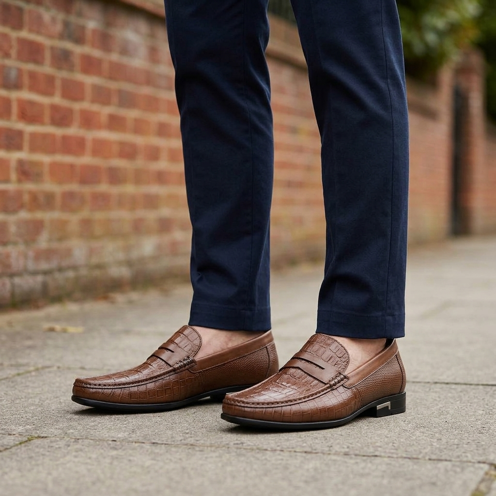 Edmund Premium Penny Loafers