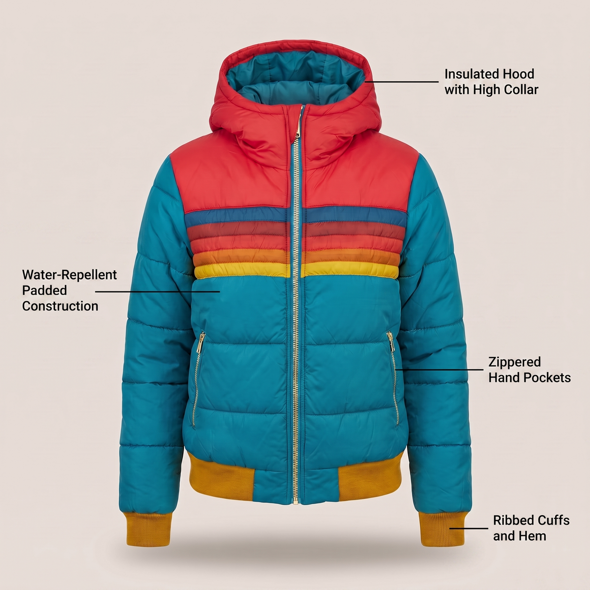 Ela Lightweight Weather-Ready Jacket