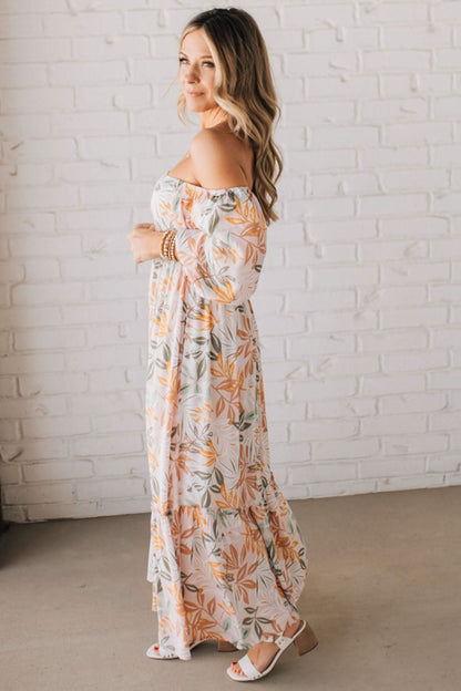 Elara Floral Maxi Dress