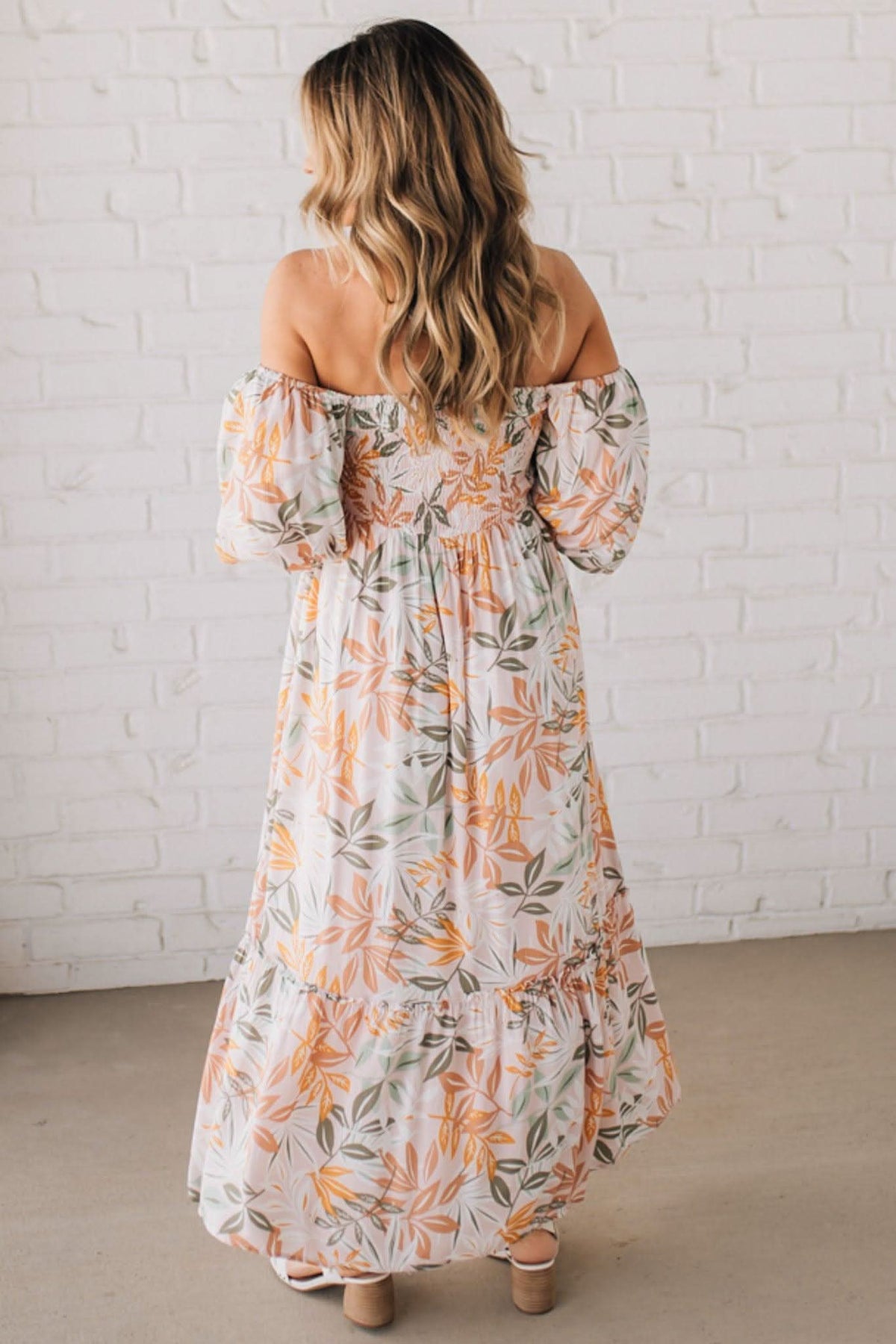 Elara Floral Maxi Dress
