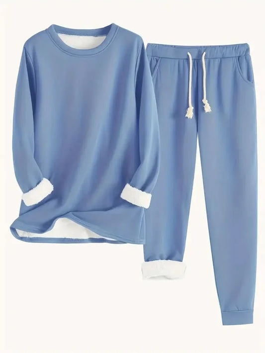 Elara Soft Lounge Set - Blue