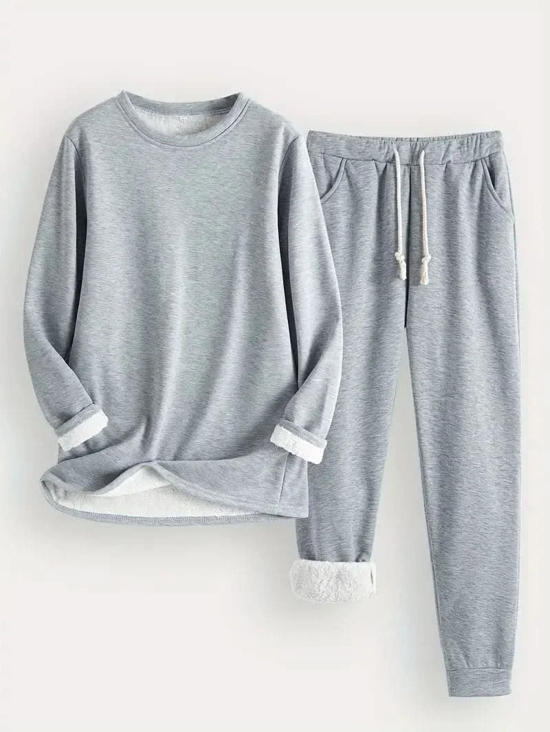 Elara Soft Lounge Set - Grey Blue