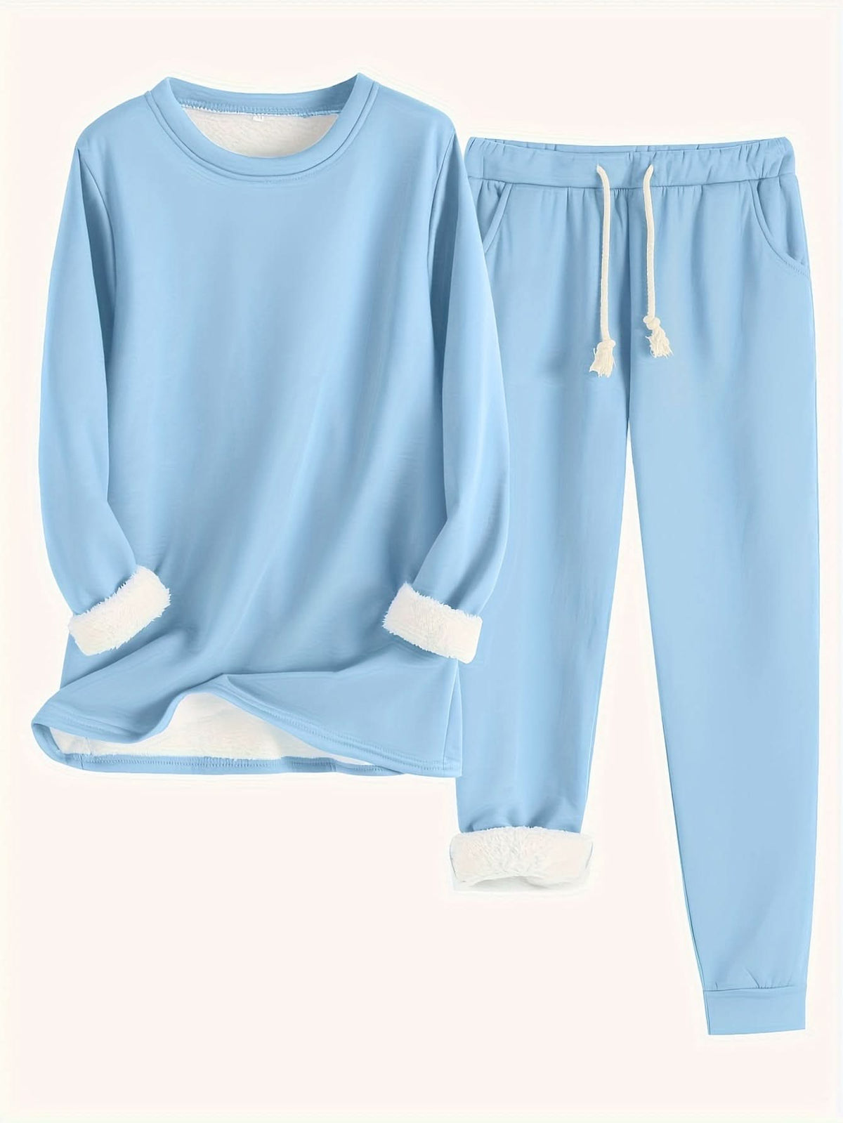 Elara Soft Lounge Set - Light Blue