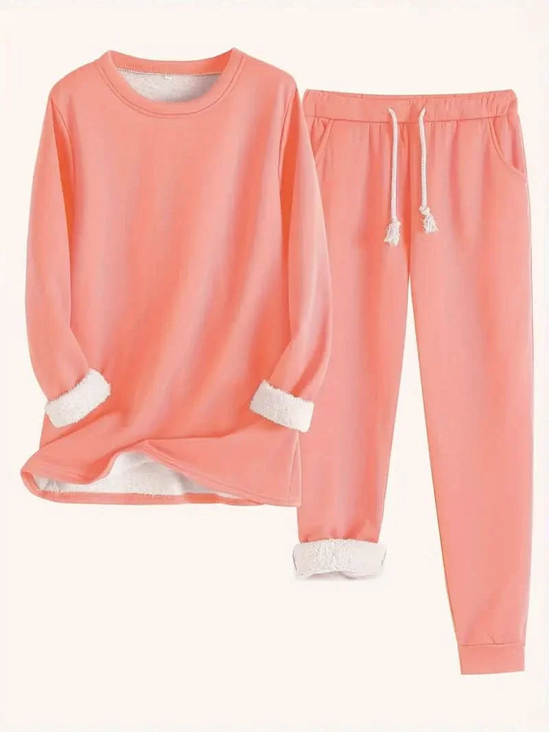 Elara Soft Lounge Set - Watermelon