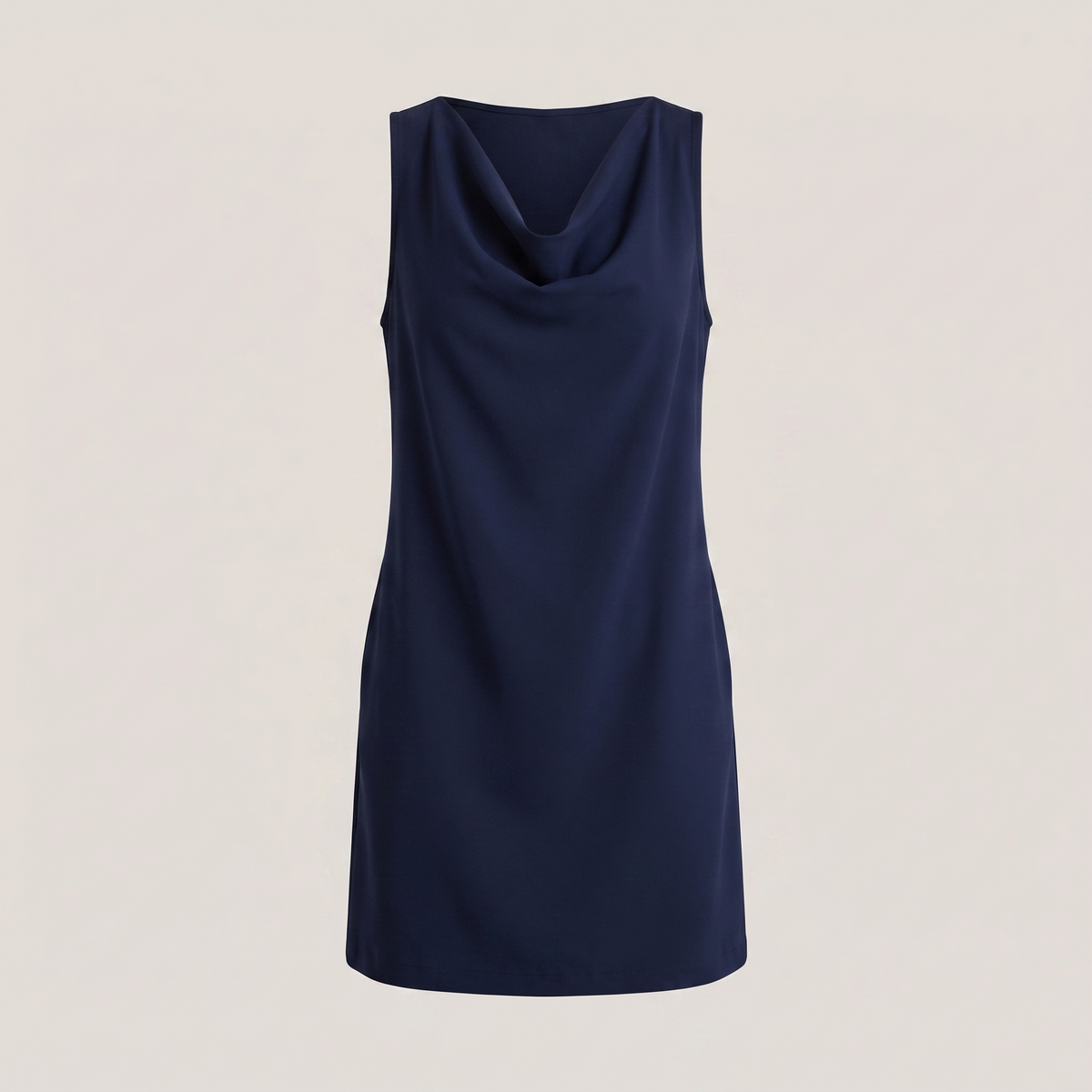 Eleanor Draped Dress - Blue