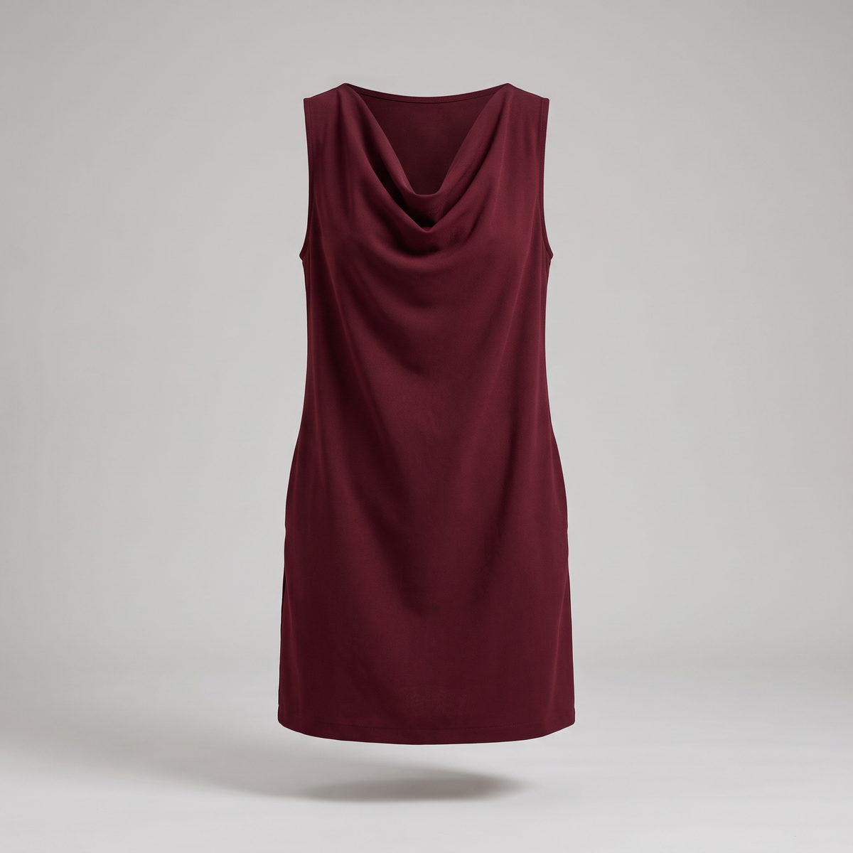 Eleanor Draped Dress - Red
