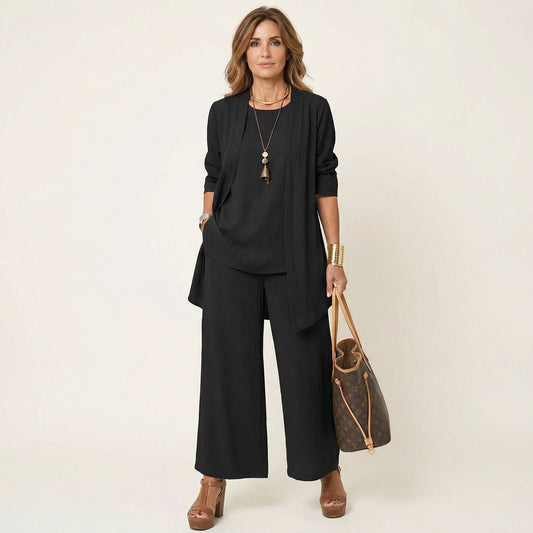 Elegant 3-Piece Set - Black