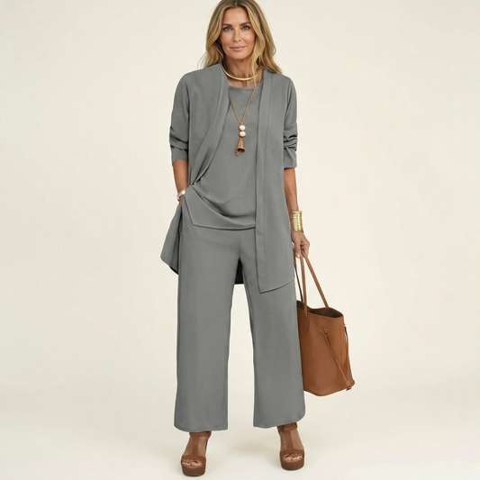 Elegant 3-Piece Set - Grey
